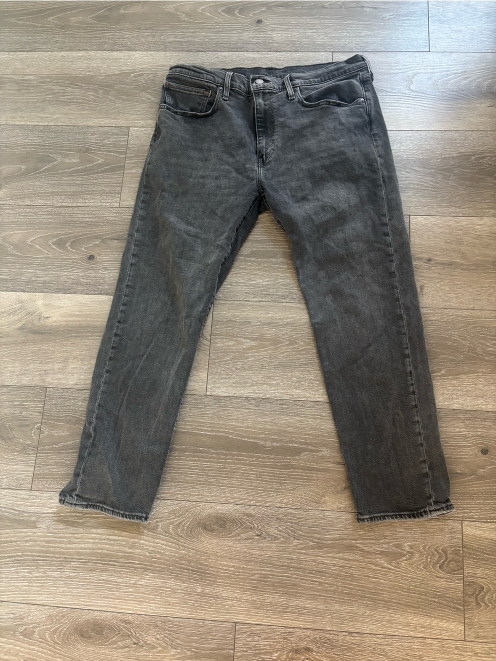 Levi's Black Men's 501 Relaxed Fit Jeans W36 L30